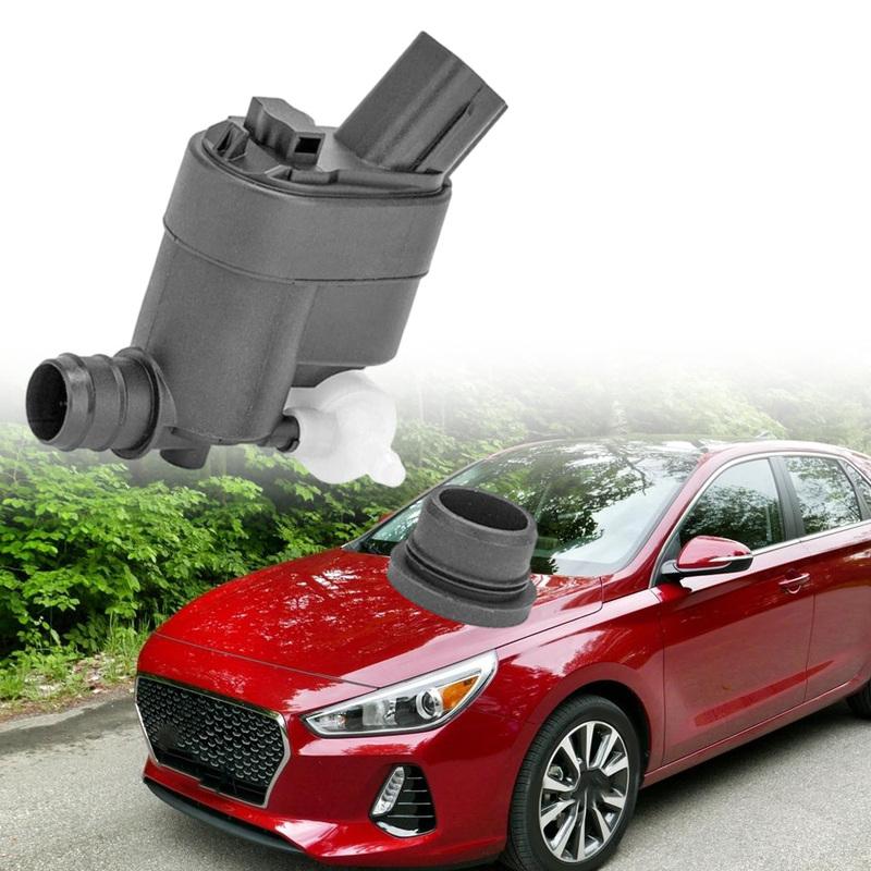 Windshield Windscreen Washer Pump for Hyundai Santa Fe Veloster Elantra I10 I20 5D Bayon Kia Sportage Telluride 98510-M4000 3pin