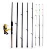 Feeder Fishing Rod and Fishing Reel Portable Fishing Rod Feel Full Kit for Bass Carp Outdoor Fishing