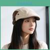 Minimalist Retro Womens British Style Newsboy Cap With Adjustable Fit For Casual Summer Wear