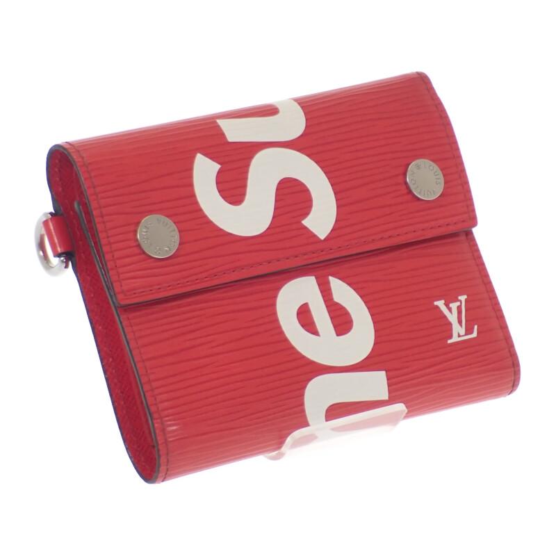LOUIS VUITTON  M67755 Epi Bifold Wallet Red mens