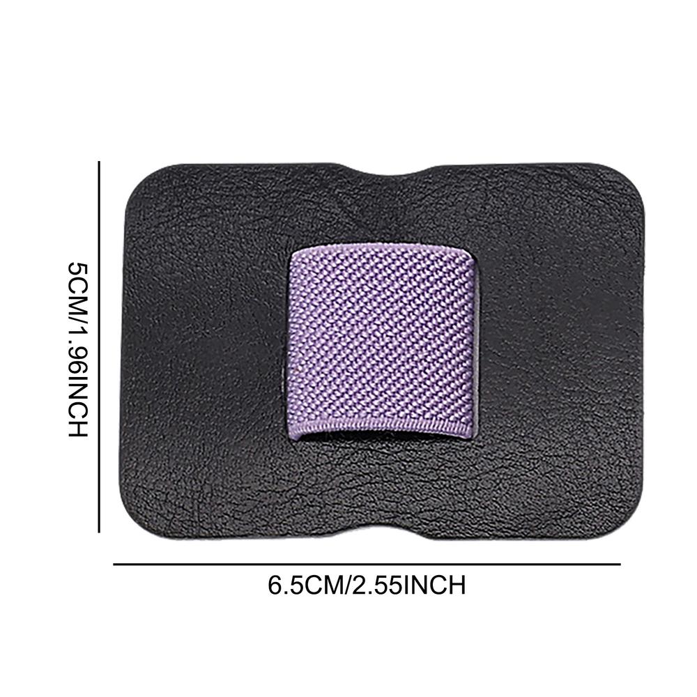 Portapenne elastico Portapenne elastico autoadesivo in pelle PU Portapenne impermeabile per frigorifero Portapenne