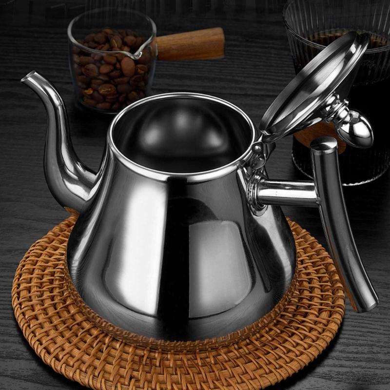 Water Kettle Stainless Steel Material Gooseneck Tea Pot for Pour Over and Tea