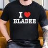 I Love Bladee Leaky Printed Tshirts Summer Mens Fashion Tshirts Casual Cotton Loose Shortsleeved Tshirts