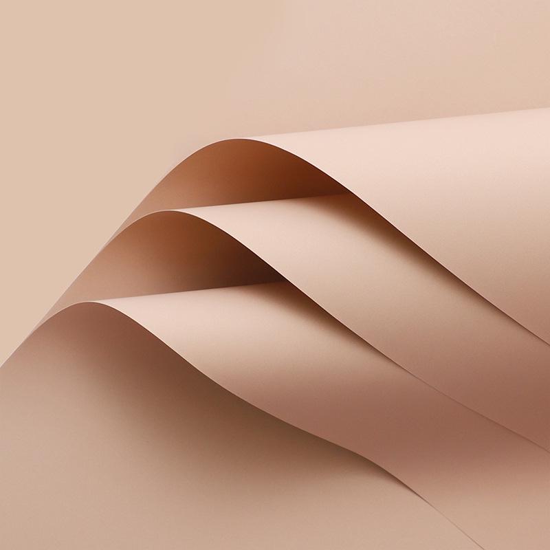 Koreanischer Stil Dopamin-Farbe Wasserdichtes Geschenkpapier für frische Blumen