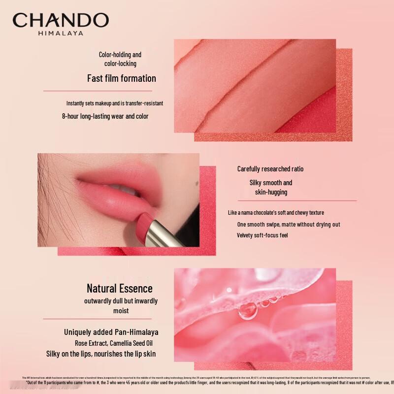 CHANDO Soft Mist Langanhaltender Lippenstift