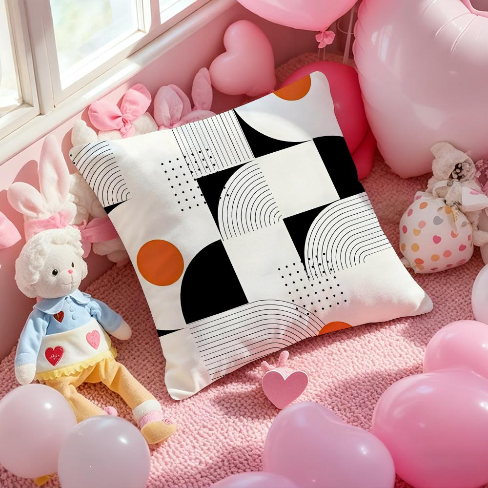 B-Bauhaus Designs Famous Cushion Cover Pattern Printed Pillowcase for Living Room Sofa Cushion Cover & Bedroom Decor