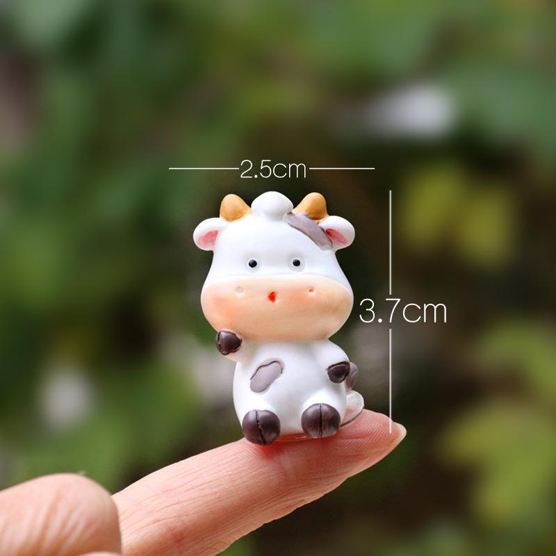 Zodiac Animal Resin Figurine - Creative Desktop & Car Ornament