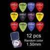 Electric Guitar Pick with Storage Box Acoustic Music Picks Plectrum 0.58/0.71/0.81/0.96/1.20/1.50mm Thickness Guitar Accessories