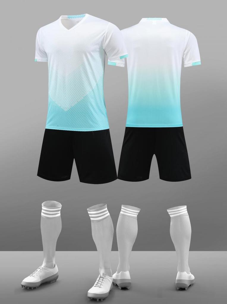 Sportbekleidung für Jungen und Mädchen, Fußballuniformen für Kinder, Trainingsuniformen, Sommer für Grund- und Sekundarschüler, Campus-Fußballspiel-Uniform