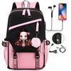Around South Korea, the Japanese Ghost Extinguishing Backpack, Large-capacity Adolescent Student Schoolbag USB Port Computer Bag