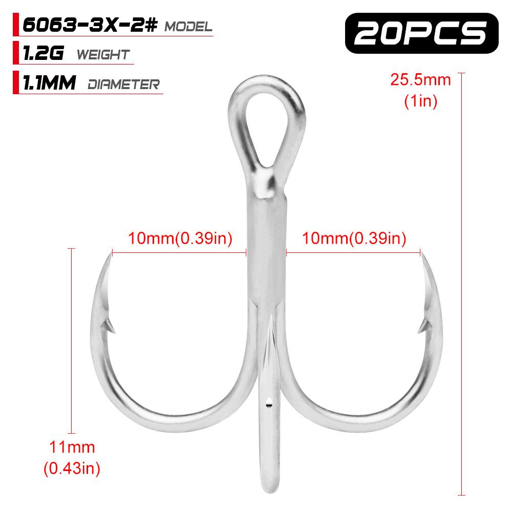 

Крючок San Ben Blood Trough с зазубренным якорным крючком, приманка, рыболовные снасти 2#20pcs/box