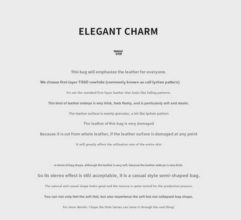 Women's Genuine Cowhide Bucket Bag - Versatile, Large-Capacity Handbag for Commuting & Daily Use.