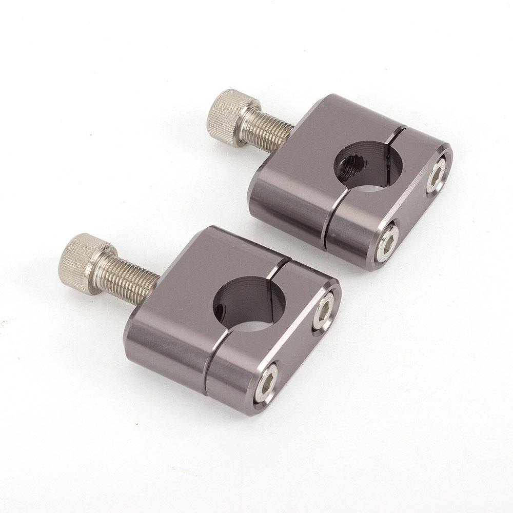 22mm 28mm CNC Motorcycle Universal HandleBar Handle Fat Bar Risers Mount Clamp Adaptor For Pit Dirt Bike Racing Accessories ATV