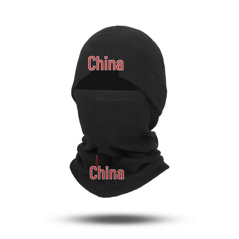 Winter Outlaw Windproof Balaclava: Warm Single-Hole Knit Cycling Face Mask.