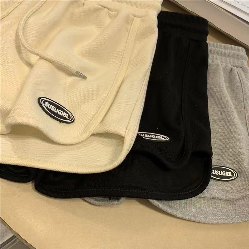 Women's Summer Korean Style Unisex Loose Slimming Shorts - Casual Wide Leg Sports Pants