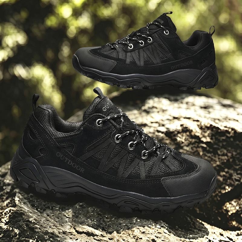 Source Spring and Summer Sports Shoes Men's and Women's Mesh Cloth Surface Non-slip Travel Off-road Shoes Casual Sports Shoes