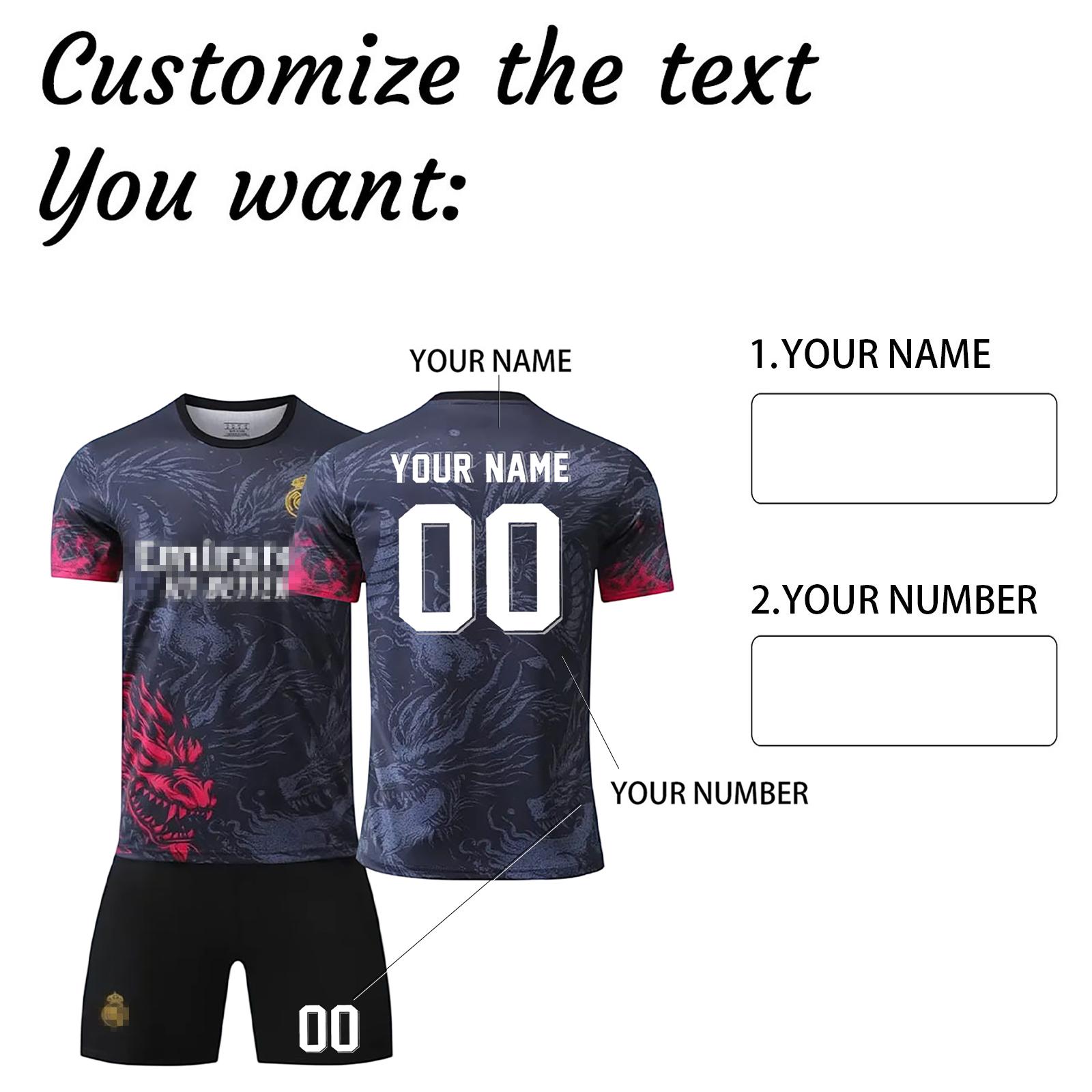 

Взрослая и детская двухкомпонентная футбольная тренировочная форма с индивидуальной фамилией и номером XXXL