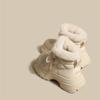 Thick-soled snow boots women's new winter fleece warm Martin boots small boots non-slip waterproof cotton shoes