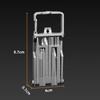 13-in-1 Multifunction Stainless Steel Pocket Tool Folding Outdoor Tools Corkscrew Screwdriver Wrench Knife Keychain Repairs Tool