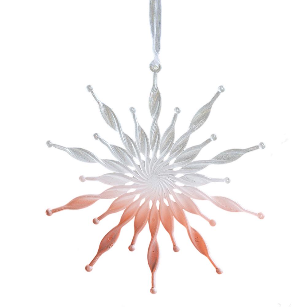 Transparente Schneeflocken Ballettmädchen Elch Anhänger Ornamente Hängende Verzierungen Zubehör Weihnachtsgeschenke Weihnachtsbaumdekor Anhänger