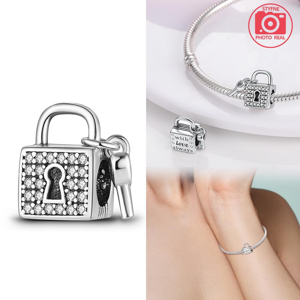 Love Lock Pendant Copper Colors For Charms Copper Colors Original Bracelet For Jewelry Making