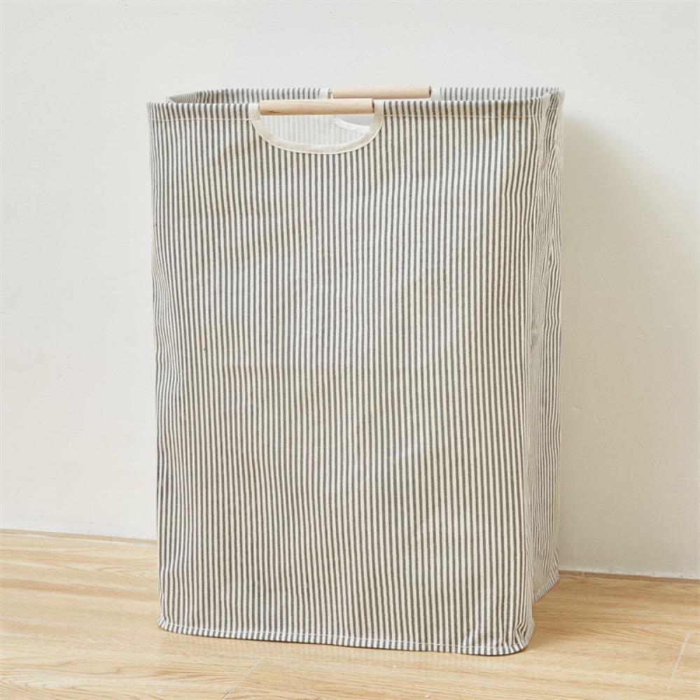 With Handle Laundry Basket Collapsible Laundry Storage Hamper  Bathroom Accessories
