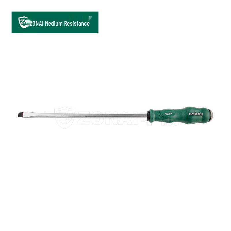 Zhongnai Heavy-Duty Impact Slotted Screwdriver 8x250mm