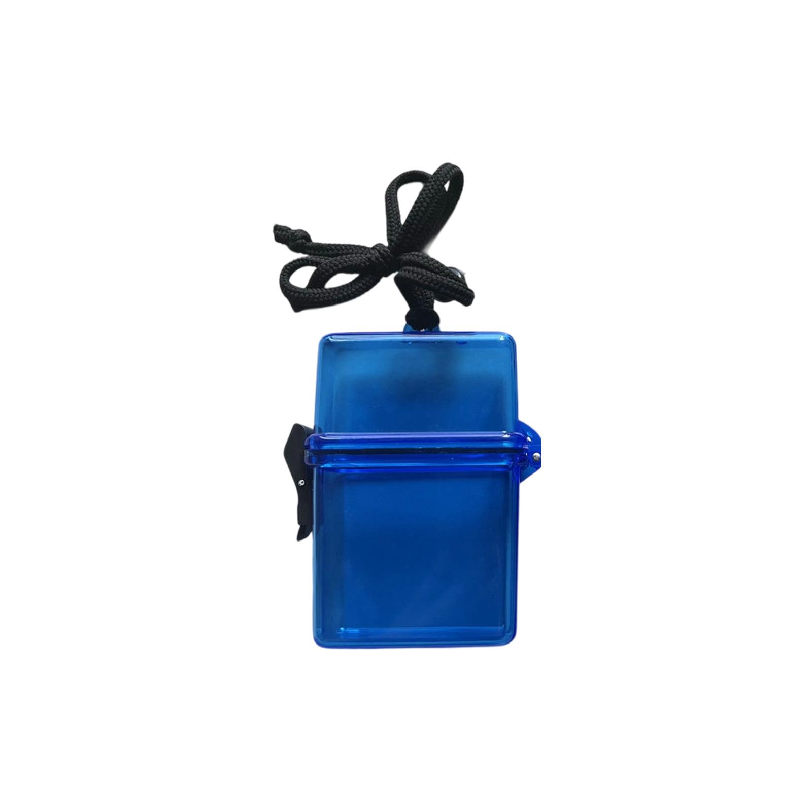 

Waterproof Beach Storage Container for Swimming Needs Protective Sealed Case With Modern Designs for Outdoor Activities синій