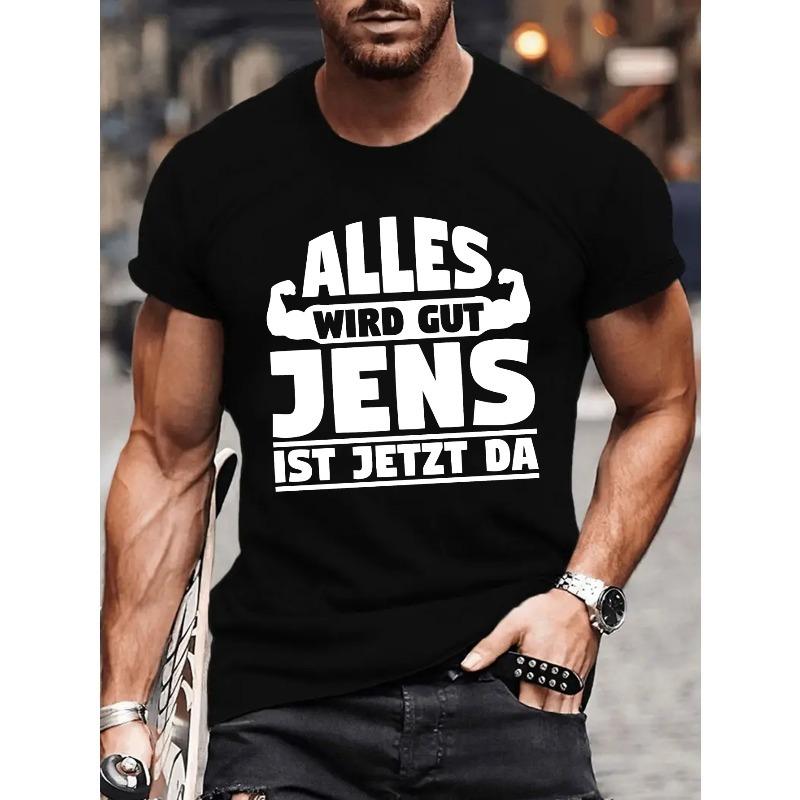European sizes Men'S Short Sleeve T-Shirt Summer T-Shirt Top