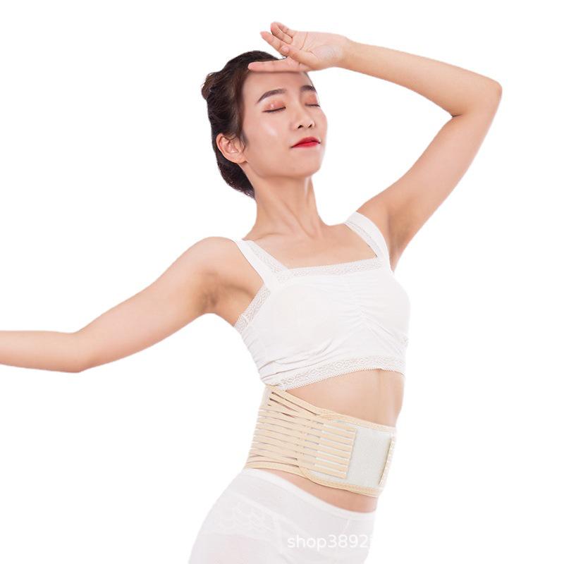 Customized Heated Waist & Abdomen Brace with Steel Plate and Magnetic Therapy for Pain Relief and Stomach Warming