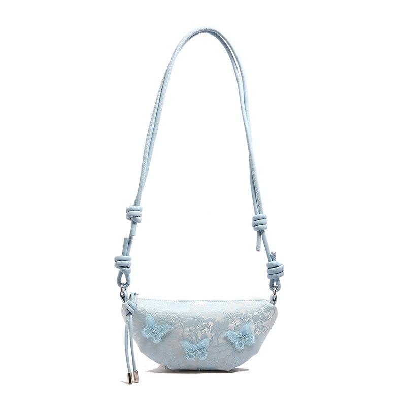 Hand Carry Underarm Bag Women's Summer Embroidery Niche One Shoulder Crossbody Women's Bag
