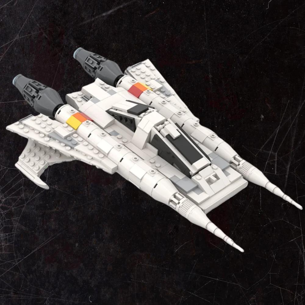 Interstellar fighter spaceship Building Block Toy Fighter Aircraft Series For Boys and Girls Creative Gifts