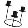 62KD 3 Head Nordic Metal Holder Pillars Candlesticks for Table Centerpieces