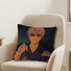 JJujutsuS Kaisen Cushion Cover Car Throw Pillow Case For Sofa Car Christmas Gift xcm xcm