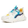 Anta Life Series Hot Retro Casual Splicing Shock Absorption Low-Top Dad Shoes Men Sneaker White Gray Blue 912028881-2