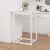 Day and Night - Day and Night High Bar Table Solid White Pine Wood 80x80x110 Cm
