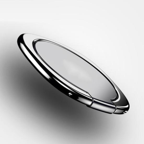 

Магнитное вращающееся на 360° кольцо на палец, универсальный держатель для мобильного телефона, кронштейн-подставка серебряный