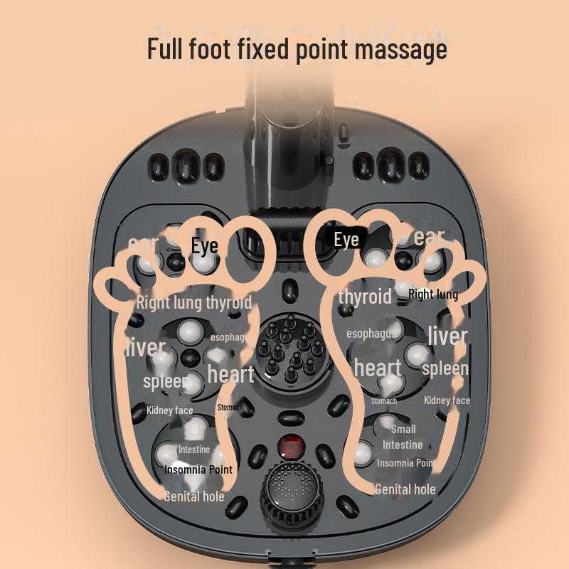 Chigo Automatic Heated Foot Bath with Sterilization and Deep Calf Massage