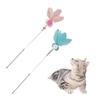 Bite Resistant for Cat Playing Kitten Teaser Stick Cat Fishing Rod Pet Toys Cat Stick Toys