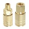 2Pcs Industrial Male Thread Pneumatic Quick Connector for Air Compressor Coupler 1/4 Coupling Connector Accessories