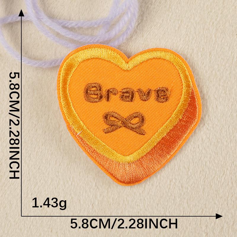 Regnbue Broderi Klistremerke Merke - Kles Tilbehør Patch