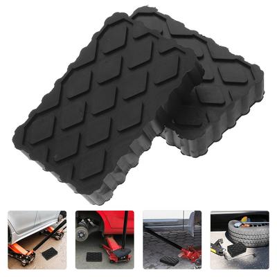 Car Jack Rubber Pad Lift Blocks Floor Cars Parts Jacks Automotive Camper Stabilizer Pads Car Removal Repair Tool