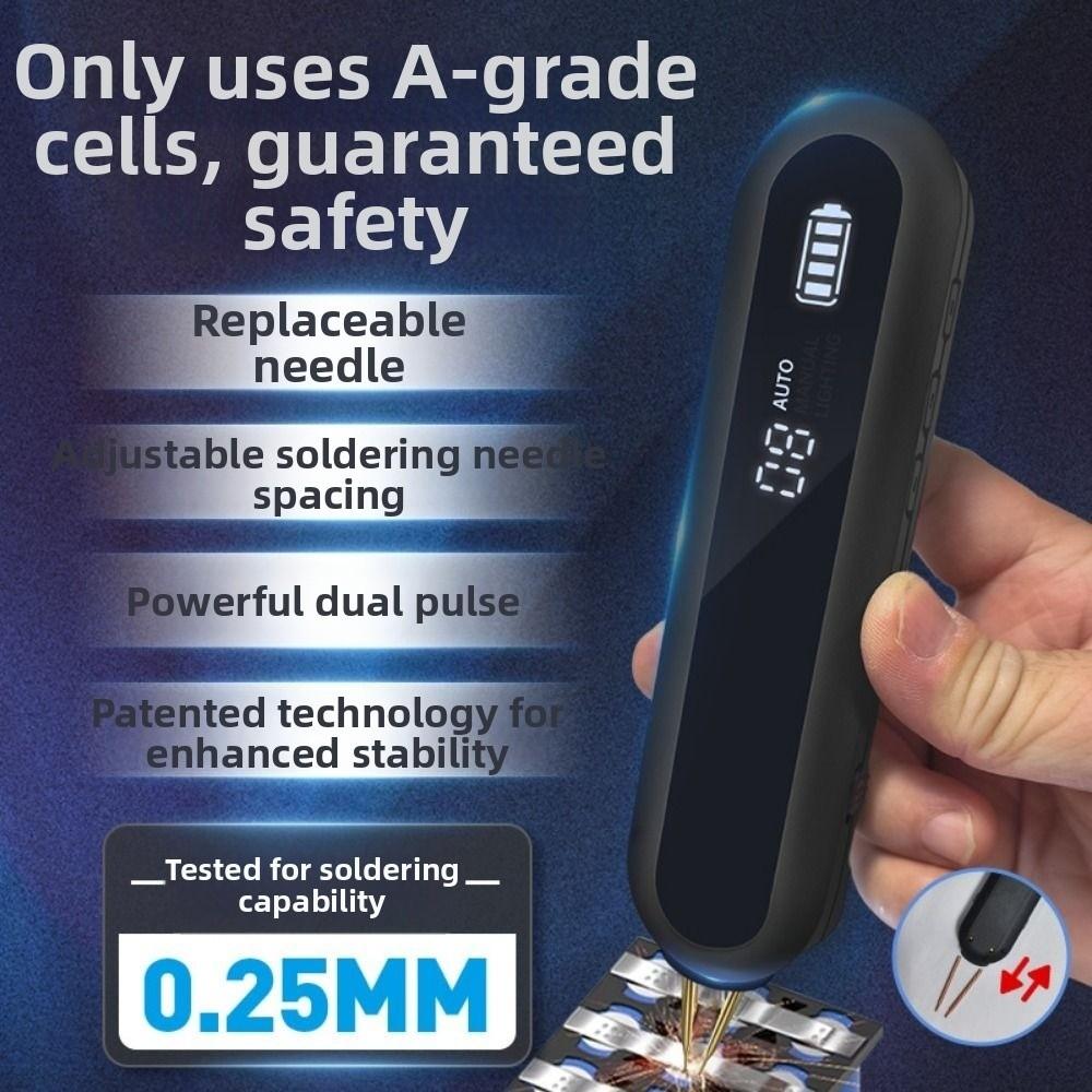 Handheld Spot Welder Adjustable Mini Battery Welder Portable Spot Welding Machine Touch Welding