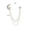 Tassel Lapel Pin for Men's Wardrobe