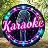 D-Moll Karaoke Runde Aluminiumschild Modernes Böhmisches Musik Wandkunst für Zuhause Garage Restaurant Raum Dekoration