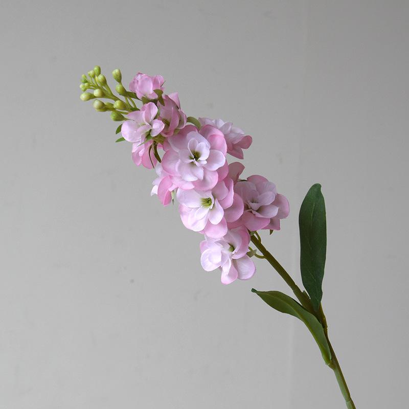 10pcs Silk Purple Hyacinth Artificial Flowers Balcony Decorative Simulation Violet Swallow Grass Fake Flower Cafe Decoration