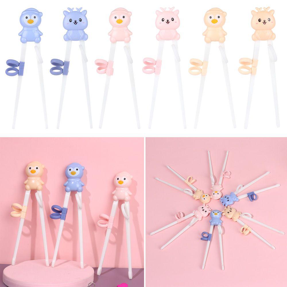 Cartoon Kids Toughness Tableware Beginner Chopsticks Learning Chopsticks Eating Helper Training