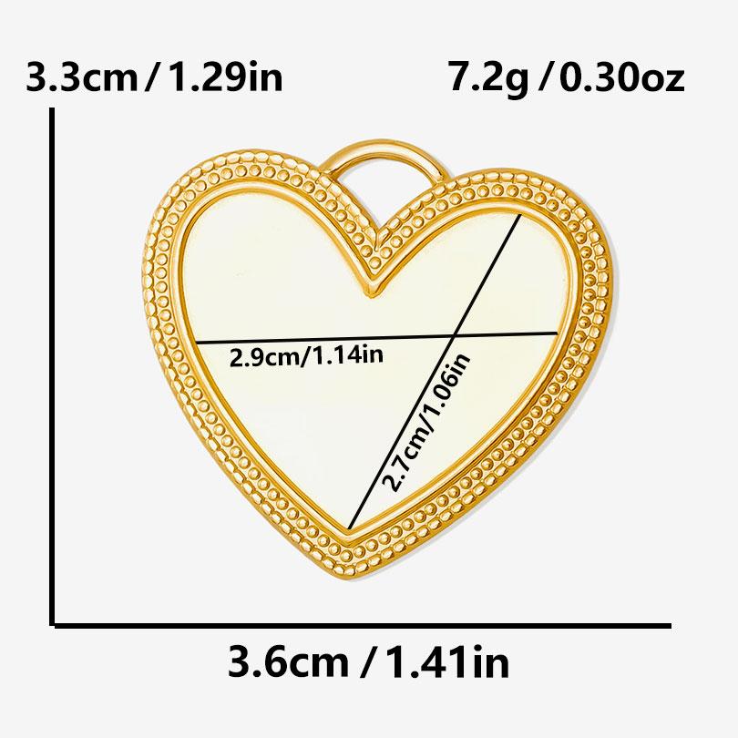 5pcs/Lot Gold Color New Bowknot Sun Heart Stainless Steel Pendants For Jewelry Making Supplies DIY Charms Bulk Earrings Pendant