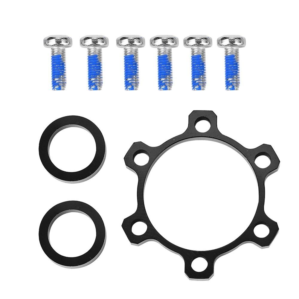 1 set Aluminium Alloy Bike Hub Conversion Lightweight Front and Rear Hub Conversion Adapter Easy Installation Bike Hub Adapter