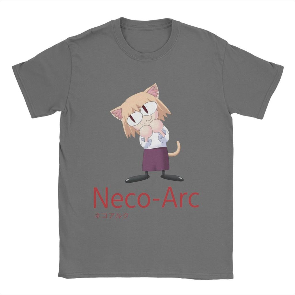 Neco Arc T Shirt Men's Pure Cotton Vintage T-Shirt O Neck Tee Shirt Short Sleeve Clothing Graphic Printed
